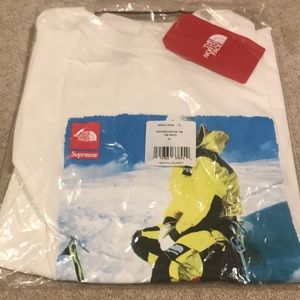 Supreme North face tee xl